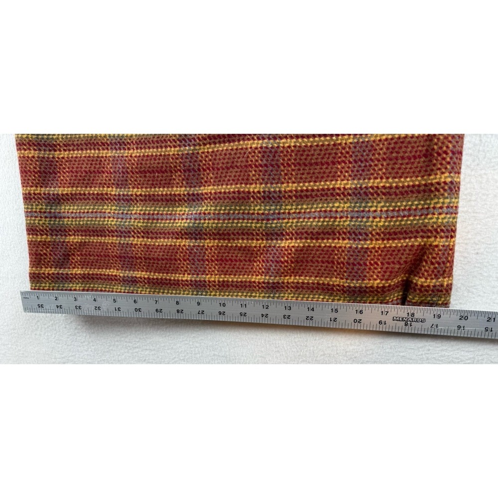 Talbots Womens Petite 2P Wool Blend Plaid Check Skirt - Picture 6 of 14